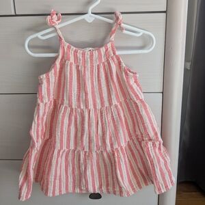 Cat & Jack Pink Striped Dress, 2T